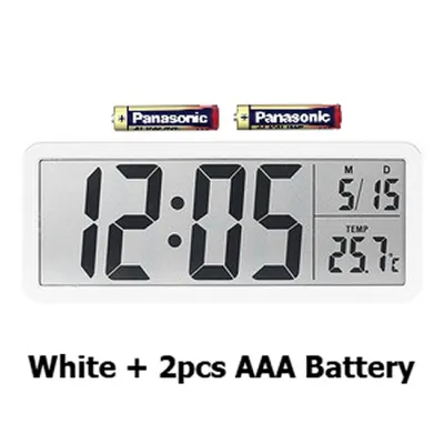 LCD Digital Wall & Table Clock With Temperature Display – FUNKY.sg