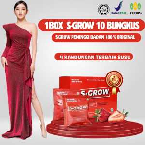 Susu s grow ubat peninggi  badan calcium  Zinc Height Grow naik 2-6 dalam masa seminggu sahaja