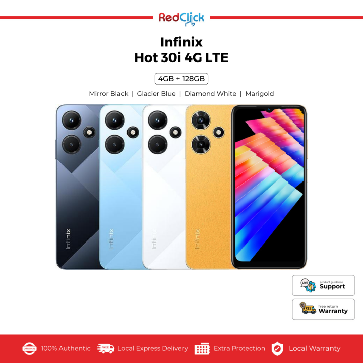 Infinix Hot 30i 4G LTE X669 / Hot 20i G25 4G LTE X665E (4GB/128GB ...