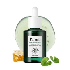 Parnell Cicamanu 92 Serum (1.01 Fl Oz) 30ml (Pack of 2) Melatonin Centella Asiatica Ceramide for Overnight Recovery & Soothing Irritated Skin Targets Hyperpigmentation & Deep Hydration Korean Skin Care