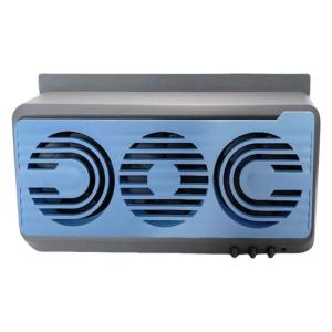 Double Function Solar Car Exhaust Fan with 3 Fans for Enhanced Airflows Temperature Control Exhaust Freshing Air Intake