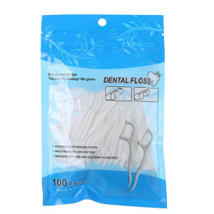 40Pcs Silicone Teeth Floss Interdental Brushes Toothpicks Soft Dental Cleaning Brush Teeth Care