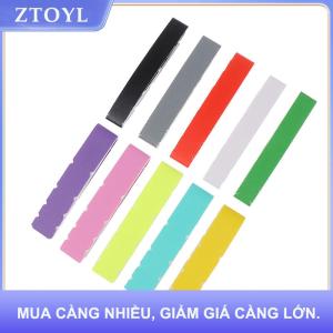 【ZTOYL】 3 miếng dán cạnh vợt pickleball miếng dán cạnh đầu mái chèo Miếng Dán Băng bảo vệ khung chống va đập và ma sát