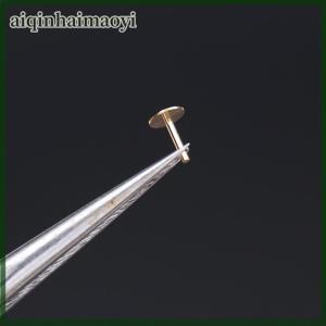 aiqinhaimaoyi 2Pcs Copper Watch Dial Feet 0.64 0.69 0.74 0.79 0.94mm Stem Watch Movement Repair Watch Replacement Spare Parts Accessories