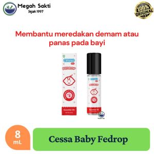 MTS - Cessa Baby Fever Drop Penurun Panas Demam Bayi Essential Oil MERAH