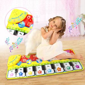 70x27CM Baby Music Mat Instrument Piano Touch-Play Mat Educational Toys for Kids Baby