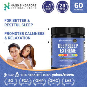 Melatonin Deep Sleeping Pills Gummies w/ Melatonin Healthy Sleep Cycle Supports Sleep Quality (60s)