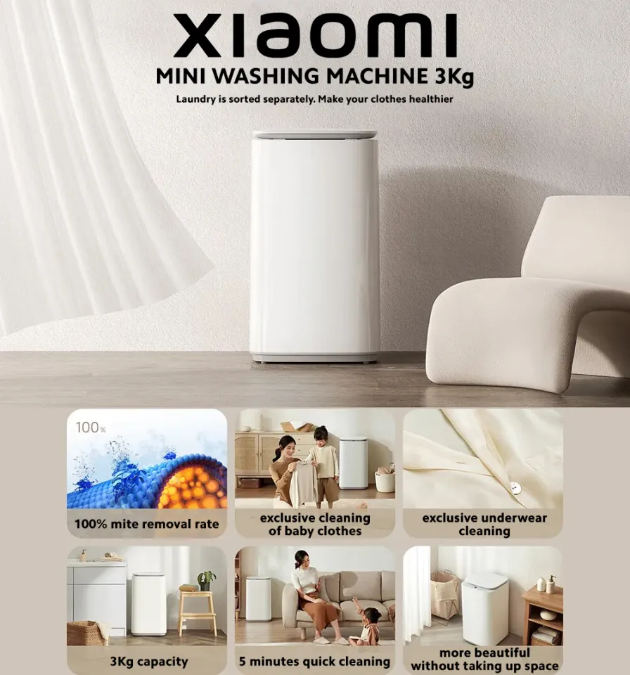 Xiaomi Mijia Mini Washing Machine Lazada Lazada PH