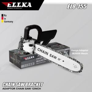 DISKON 50%!!!Adaptor chainsaw gerinda konverter gergaji chainsaw 12inch 12 inc Gergaji Mesin kit Chainsaw Bracket Gerinda Mesin Jadi Gergaji