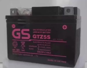 Bình Ắc quy khô GS GTZ5S 35Ah Wave RS Rsx Rsv S Nouvo456 Airblade110 Hayate X-Bike SKY Exciter