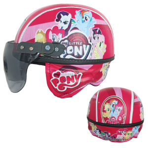 Helm Anak anak retro kaca riben lucu usia 1 sampai 4 tahun Motif