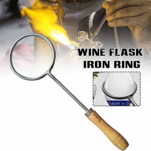 Scalding Bottle Iron Ring Wine Burning Bottle Ring Glass Bottle Cutting Tool 6.5/8.5cm DIY Vase