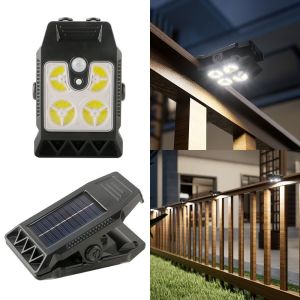 FOUNDTWO Chống thấm nước Đèn kẹp năng lượng trời LED Siêu sáng Không dây Đèn pha đường phố năng lượng trời Di động Gắn tường Đèn tường sân vườn Trang trí nhà cửa