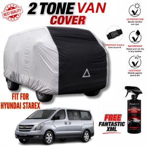 2Tone Heavy Duty Van Cover for HYNDAI STAREX  Waterproof UV Protection Outdoor Cover Windproof Buckle with FANTASTIC XML