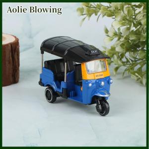 Aolie Alloy Tricycle Retro Simulation Model Three Wheeled Motorcycle Toy Model Toys