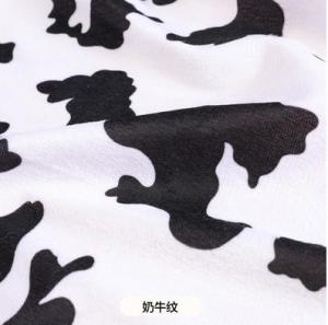 ผ้าพิมพ์ลายเสือดาวสำหรับตัดเย็บเสื้อผ้าสัตว์เลี้ยงแบบ Diy และอุปกรณ์วัสดุของเล่น TJ1226