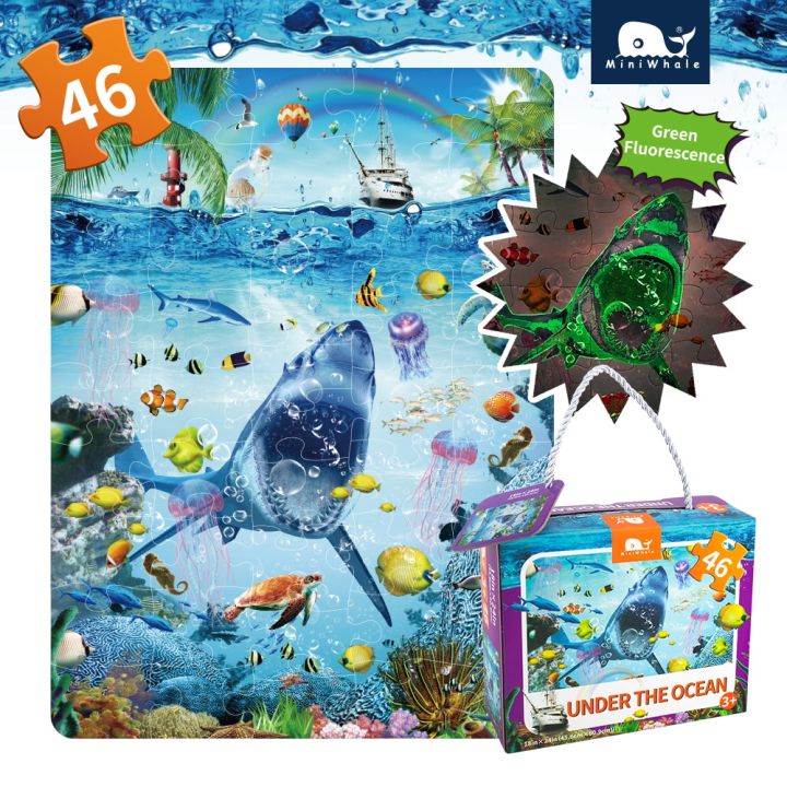 Aazon.co: OinKidz Christas Wooden Puzzles For Kids Ages 4-8, Large