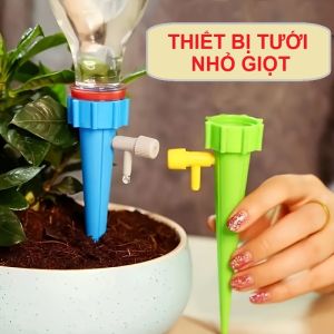 Thiết bị tưới nước tự động nhỏ giọt gia đình thiết bị rò rỉ nước trồng hoa tự phục vụ tưới cây