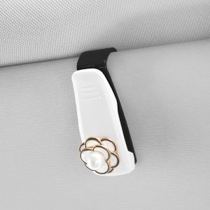 Penjepit Kacamata Mobil/Klip holder Penyimpanan Kacamata Multifungsi Motif Kartun Untuk sun visor Mobil