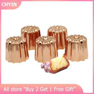 [COD] CHYIN 1PC Cupcake Molds Aluminum Alloy Cake Chocolate Mold Baking Mold Reusable