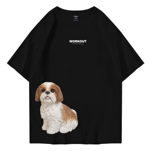 Kaos Oversize Workout Streetwear (BIsa Bayar Di tempat) Puppy Limited Edition