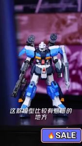 DAM Space Warrior Mecha Figure 1/144 Scale DIY Snap Build Robot Toy with Accessories