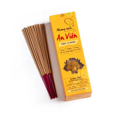 Nhang trầm An Viên 2 tấc hộp 250 (T2H250)