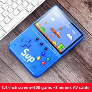 sup handheld retro game console childhood super mary mini double children adult handheld game console  Video Handhelds Contra Mini game