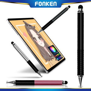 Fonken รองรับแบบยูนิเวอร์แซล2ใน1หน้าจอสัมผัสดินสอสไตลัสวาดภาพปากกาสำหรับ Android ที่ชาร์จยูเอสบีipad iPhone แท็บเล็ต