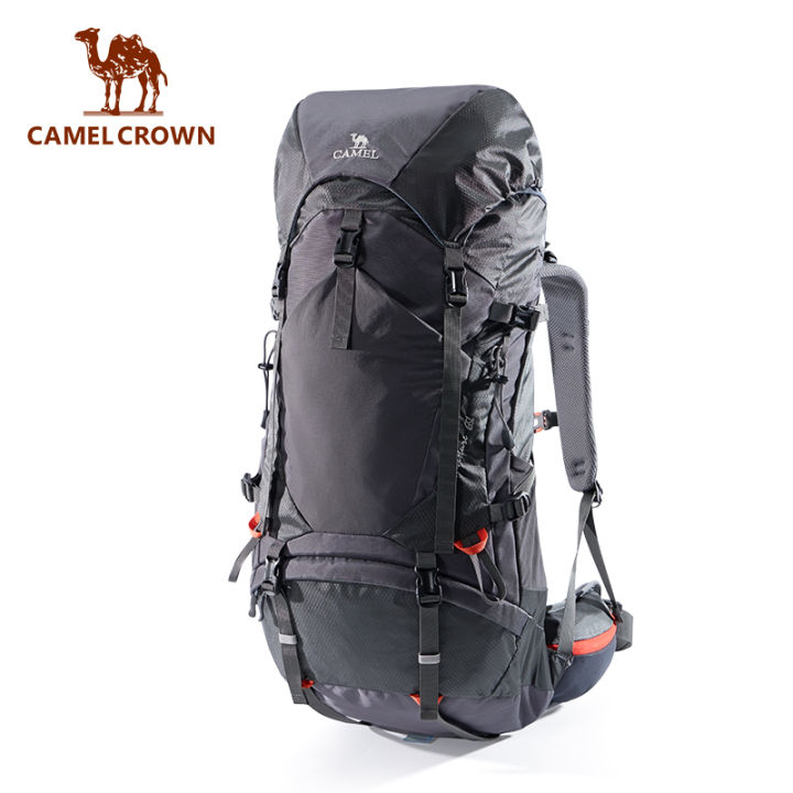 Camel Crown Mountaineering Bag Professional Backpack Hiking Backpack Large  Capacity Shoulder Bag Travel Bag School Bag Lazada PH