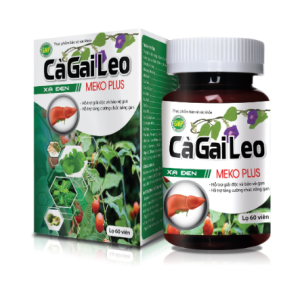 Cà Gai Leo Xạ Đen Meko Plus - hỗ trợ tăng cường chức năng gan và hỗ trợ gải độc gan