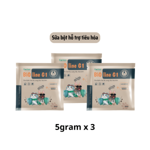 🍼 SỮA BỘT ECOPETS (Bioline G1) KHÔNG LACTOSE – SỮA THAY THẾ HOÀN HẢO CHO CHÓ MÈO SƠ SINH 🍼