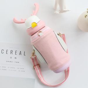 Mirror Antlers Deer FACE 450ml 316 Stainless Steel Insulated Vacuum Flask