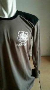 Kaos Satpam Lengan Panjang Sablon