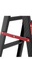 1.2M-2.1M Ladder Heavy Duty Tangga Lipat Folding Extendable Double Sided Ladder 双面楼梯. 