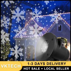 Christmas Projector Lights Outdoor Outdoor LED Christmas Lights Christmas Snowflake Projection Lights for Indoor Outdoor Christmas Decoration
