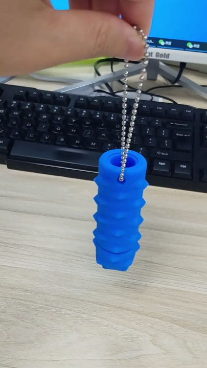 Xe Lăn nhỏ massage Keychain cho căng thẳng Relief yên tĩnh kín đáo kết ...