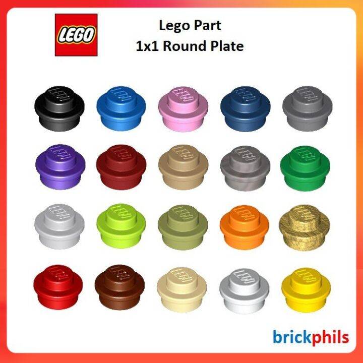 Lego 1x1 best sale round plate