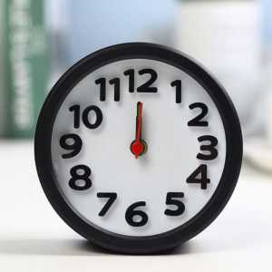 Jam Weker Minimalis Plastik / Jam Alarm Beker / Jam Meja Kecil / Jam Alarm Tidur Polos