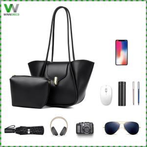 Spacious PU Leather Crossbody Bag for Women Fashionable Large Shoulder Bag for School and Daily Use