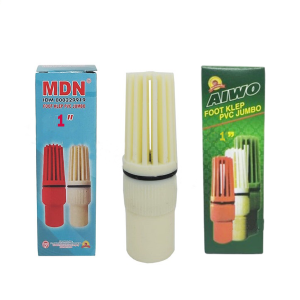 Foot Klep PVC Jumbo 1/2" / 3/4" / 1" Inch Saringan Pompa Air Tandon