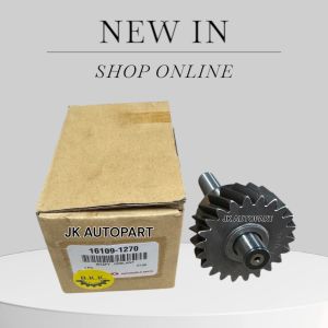 แกนปั้มน้ำพร้อมเฟืองปั้มน้ำ HINO K13C-K13D รหัสสินค้า 16109-1270 (22ฟัน)  ยี่ห้อ TSA แท้ๆ/BGNRKP