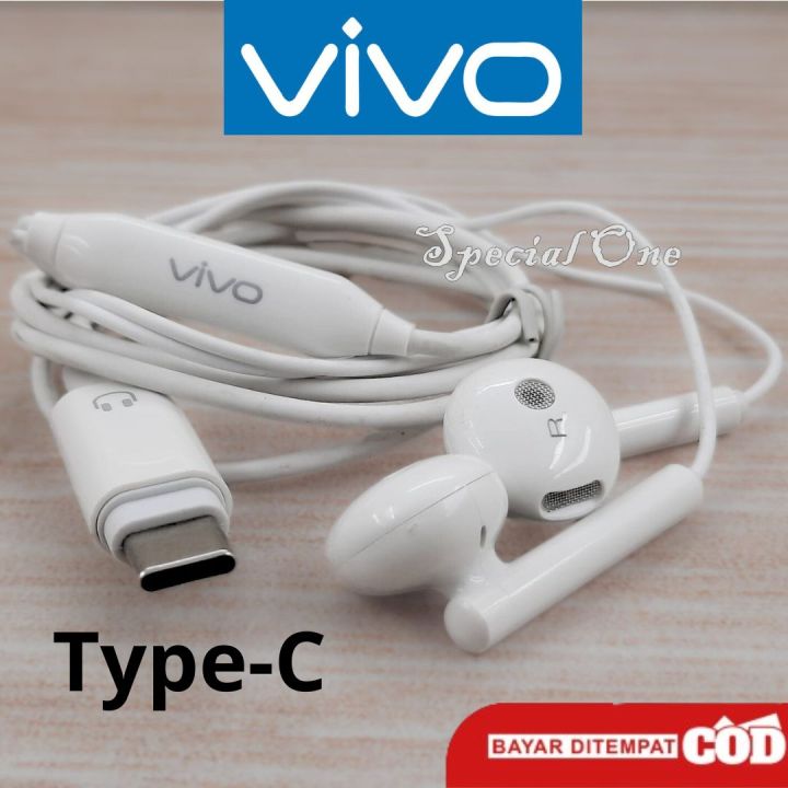 VIVO HEADSET TYPE-C SuperBass in-ear Earphones for VIVO V29 V29e - Main Image
