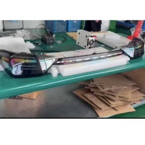 V4 RGB CSL LASER DESIGN PROTON SAGA VVT REAR BUMPER GARNISH TAIL LAMP LIGHT BAR RUNNING SMOKE SPEC