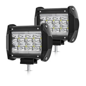 EKLEVA E5 Car Worklight Two-color Working Light 4"/7" Off-road Vehicle Working Light Car Fog Light 200W Wide Pressure 9-30V