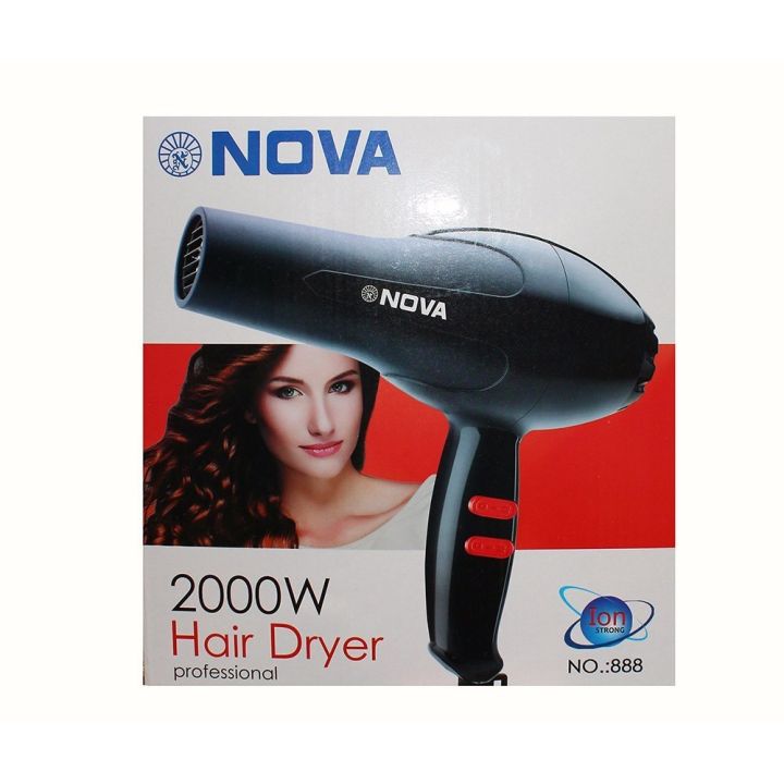 Nova NV-888 Professional Powerful Hair Dryer 2000W Nova Nv-888