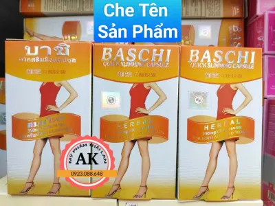 BASCHI CAM THÁI LAN HỘP GIẤY DẠNG VỈ XUỐNG 5KG 1 LIỆU TRÌNH 1 HỘP 30 VIÊN [ CHÍNH HÃNG ]