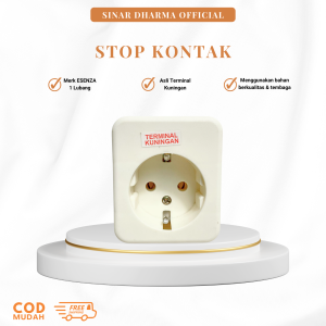Stop Kontak Arde Terminal Kuningan ESENZA