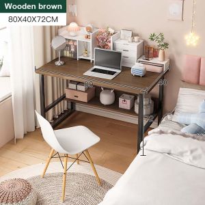 Office Computer desk Desk Simple desktop desk Laptop computer desk 80/100/120CM