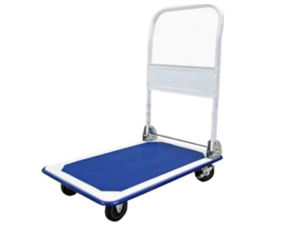 Xe đẩy hàng gấp gọn 4 bánh sàn thép DIY PHT-150S tải trọng 120kg tiêu chuẩn chất lượng Châu Âu